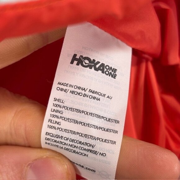 Hoka One One Puffer Jacket Womens Small Medium Light Blue Quilted NEW - Picture 6 of 7